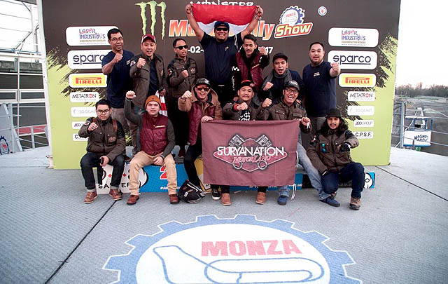 Champions Team Suryanation Motorland 2017 Kunjungi Pabrik Moto Guzzi  
