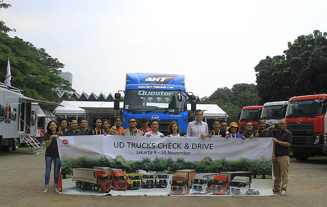 UD Trucks Gelar 'Check and Drive' UD Quester
