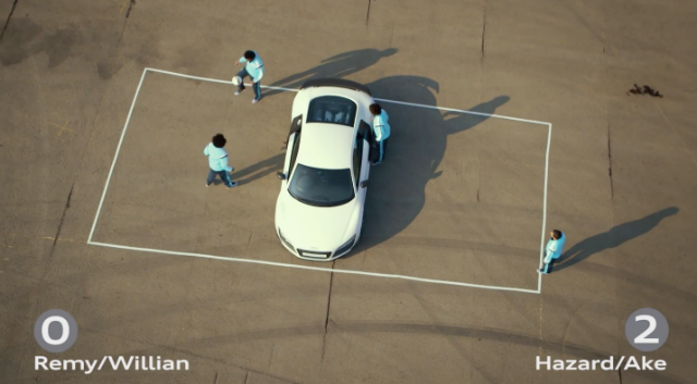 Cara Superstar Chelsea dan Audi Supercar Bersenang-senang  