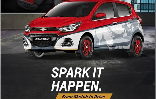 Inilah 10 Finalis Kompetisi Desain  Chevrolet 'Spark It Happen'  