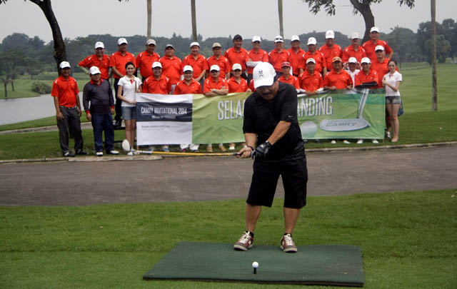 Dukung Olahraga Nasional, Toyota Gelar Turnamen Golf  