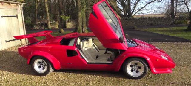 “Harry's Garage: Shows Off Lamborghini Countach”  