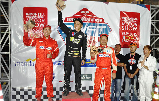 Drift War III di IIMS 2015, Amandio Juarai Kelas Pro