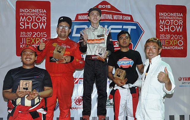 Drift War III di IIMS 2015, Amandio Juarai Kelas Pro