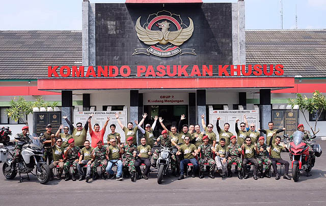 Ducati Indonesia & DDOCI Gelar 'Tour de Military' ke Madiun-Yogyakarta  