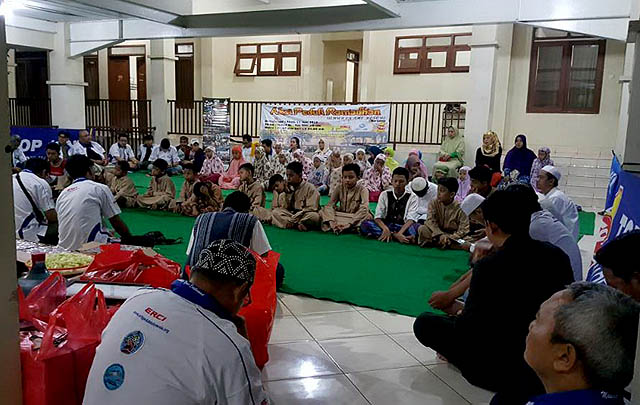 40 Member ERCI Jakarta Hadiri Baksos & Sahur Bersama Anak Yatim  