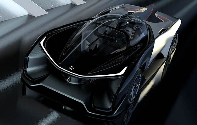 Bertenaga 1.000 HP, Faraday Future FFZERO1 Concept Dirilis  