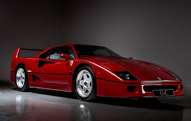 Ferrari F40 eks Eric Clapton Dijual  