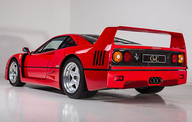 Ferrari F40 eks Eric Clapton Dijual  