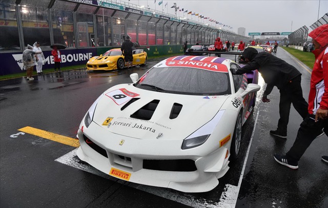 Dominasi Rama Danindro di 2 Seri Ferrari Challenge Trofeo Pirelli Asia Pacific  