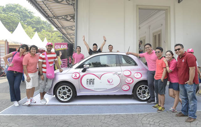 HUT ke-13, PT Garansindo Sumbang Fiat 500 'Idol Pink'