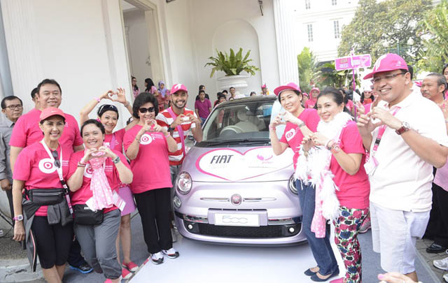 HUT ke-13, PT Garansindo Sumbang Fiat 500 'Idol Pink'