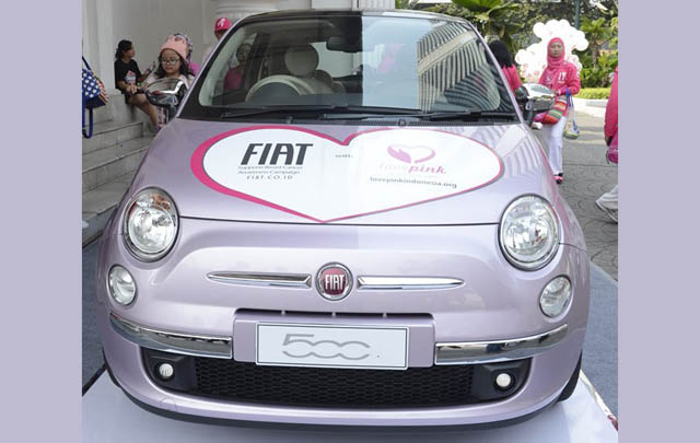 HUT ke-13, PT Garansindo Sumbang Fiat 500 'Idol Pink'