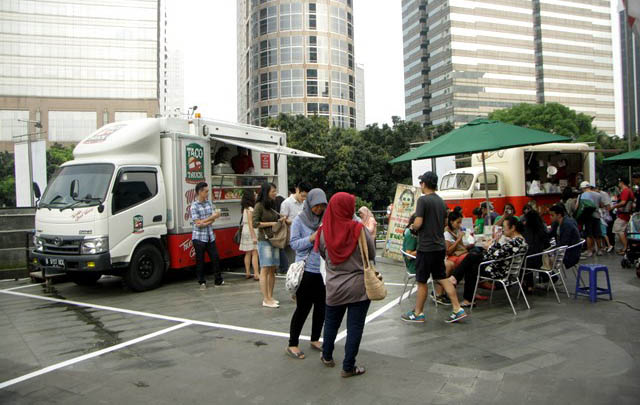 Food Truck in The Park, Sensasi Kuliner yang Berbeda  