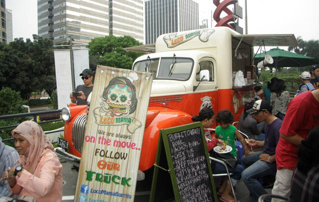 Food Truck in The Park, Sensasi Kuliner yang Berbeda  