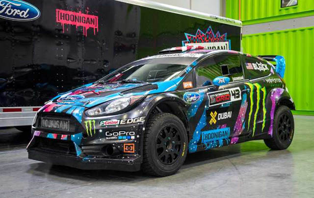 Ford Fiesta 'Gymkhana' Eks Ken Block Dilelang  