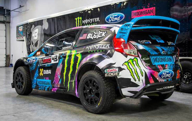 Ford Fiesta 'Gymkhana' Eks Ken Block Dilelang  