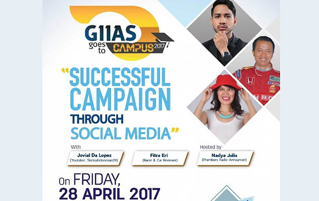 Jelang GIIAS 2017, GAIKINDO Gelar 'GIIAS Goes To Campus'  