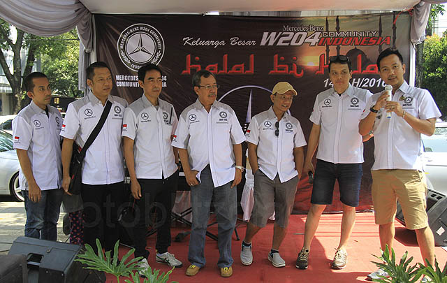 Highlights Acara Halal Bihalal MB W204CI di Bandung