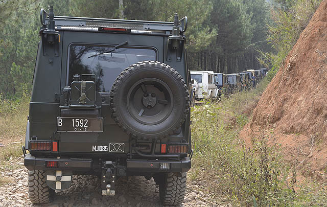 Serunya 'Cross Country' ala MJI di Bandung