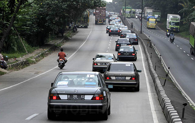 Highlights Turing W124 MBCI Chapter Jakarta dari Munas MB Club INA ke-7  