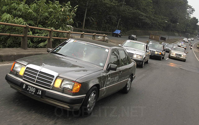 Highlights Turing W124 MBCI Chapter Jakarta dari Munas MB Club INA ke-7  