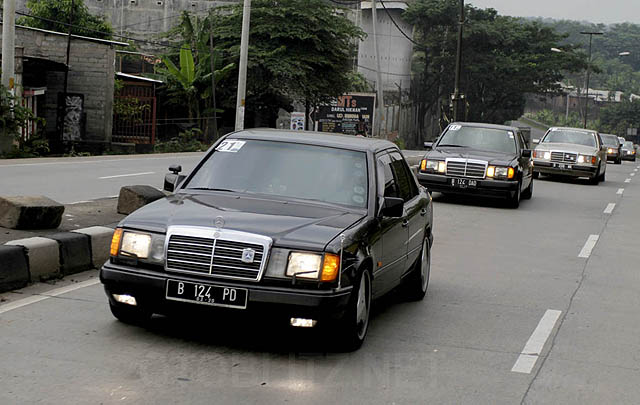 Highlights Turing W124 MBCI Chapter Jakarta dari Munas MB Club INA ke-7  