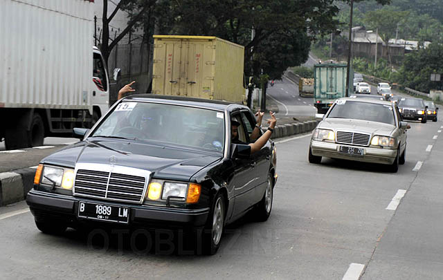 Highlights Turing W124 MBCI Chapter Jakarta dari Munas MB Club INA ke-7  