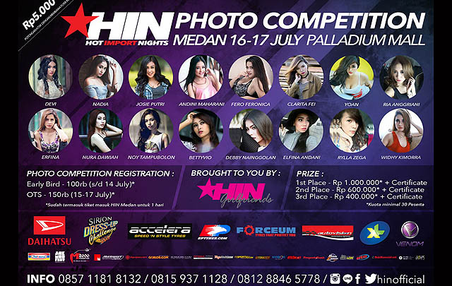 Hot Import Nights 2016 Hadir Pertama Kali di Medan  