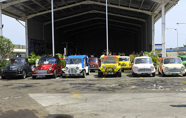 125 Mini Morris Meriahkan Perayaan HUT BMOC ke-23  