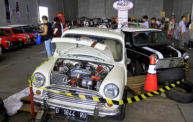 125 Mini Morris Meriahkan Perayaan HUT BMOC ke-23  