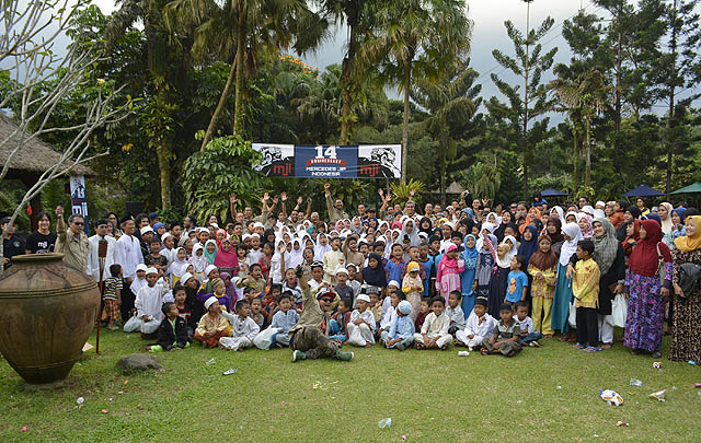 HUT ke-14, MJI Rayakan Bersama 300 Anak Yatim