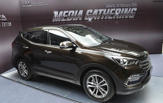 Hyundai Santa Fe 2016 Edition Resmi Meluncur di Indonesia  