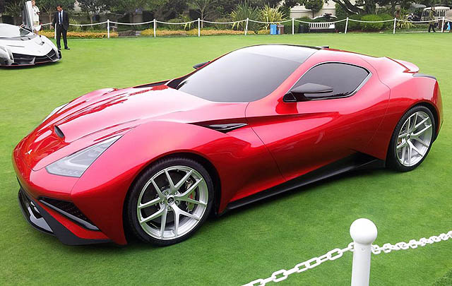 Supercar Icona Vulcano Siap 'Unjuk Gigi' di Pebble Beach 2015  