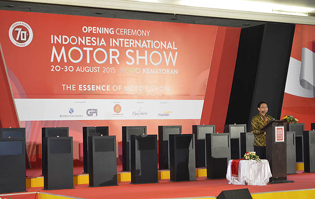 IIMS 2015 Resmi Dibuka Wapres Jusuf Kalla