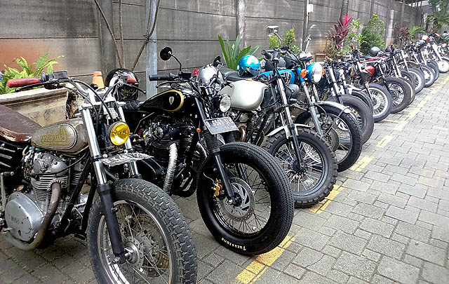"Jakarta Motogarage'": Pestanya Penggila "Kustom Culture" Ibukota  