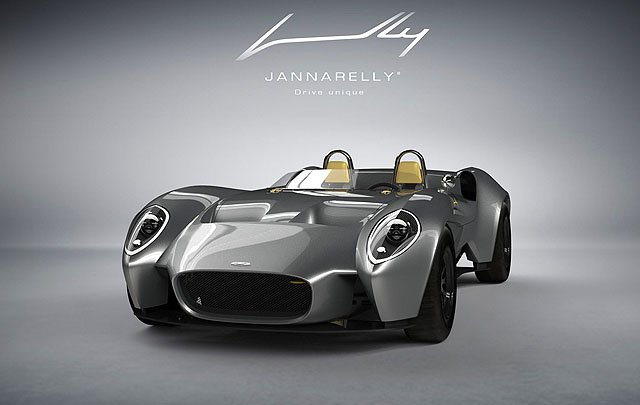 Jannarelly Design-1, Supercar Gaya Retro dari Dubai  