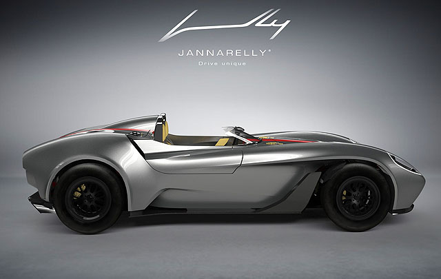 Jannarelly Design-1, Supercar Gaya Retro dari Dubai  