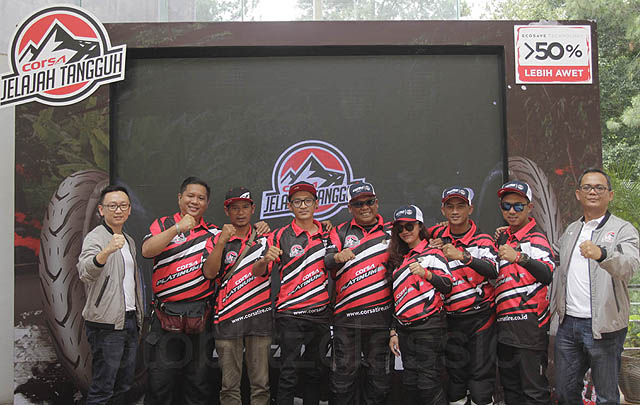 4 Riders Sukses Selesaikan 'Jelajah Tangguh Sabang-Bandung'  