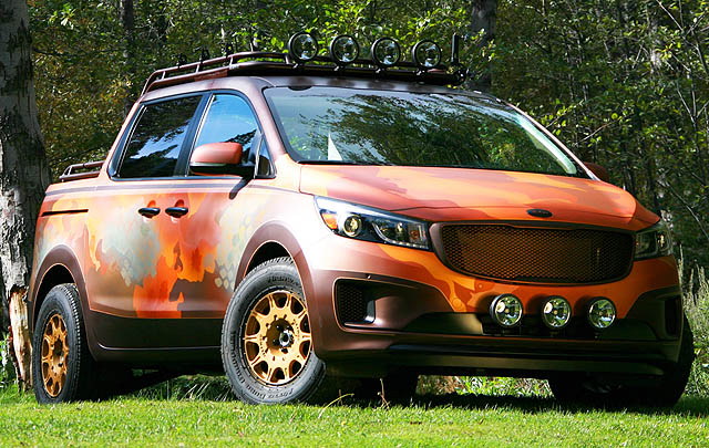 Kia Photo Safari Sedona Tampil Ikonik di SEMA Show