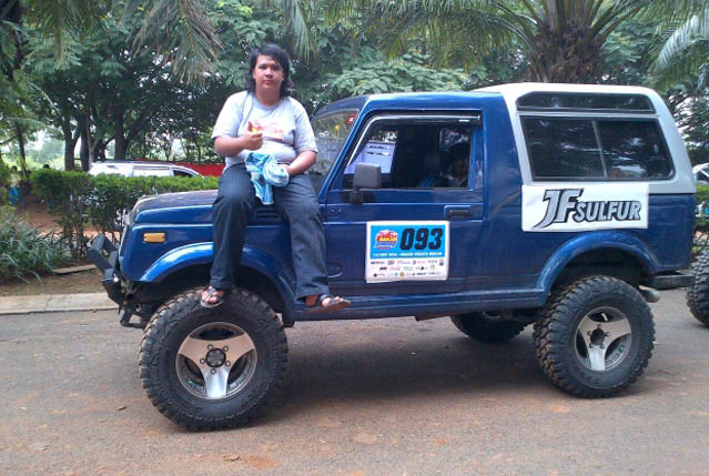 Katana Owners Club, Bisa Baksos Sekalian Offroad  