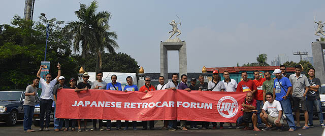 Japanese Retrocar Forum Gelar 'Kopdar' Jelang Puasa  