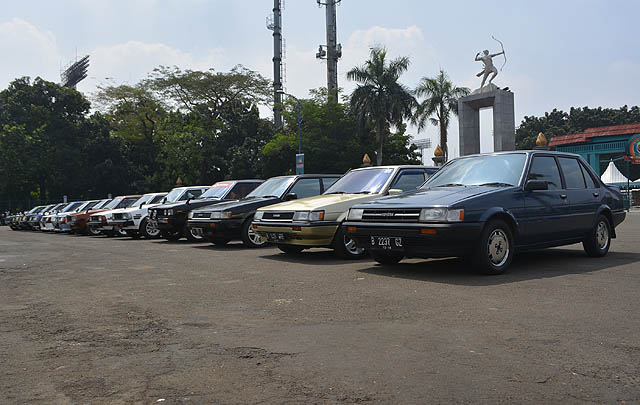 Japanese Retrocar Forum Gelar 'Kopdar' Jelang Puasa  