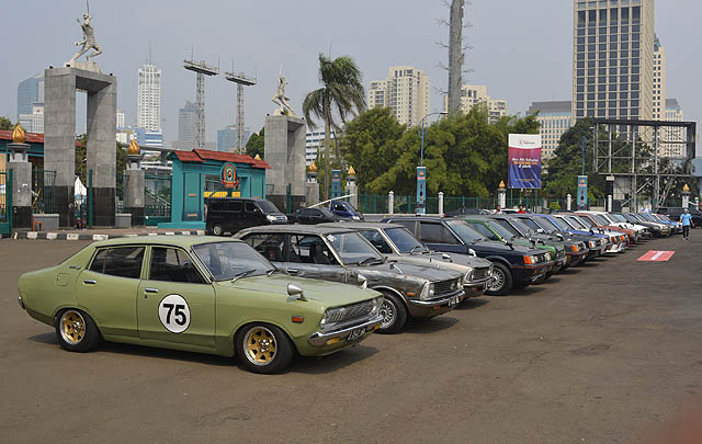 Japanese Retrocar Forum Gelar 'Kopdar' Jelang Puasa  