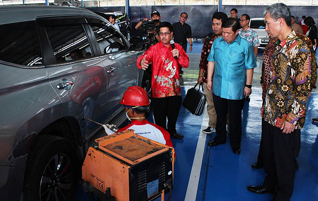 PT KTB Resmikan Fasilitas Standar Mitsubishi Pertama di Sumatra  