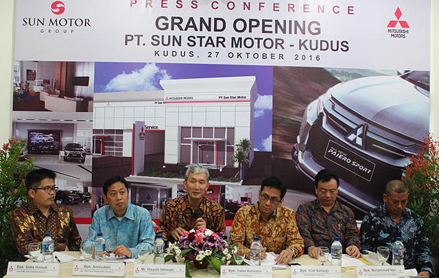 Resmi Dibuka, Sun Star Motor Kudus Jadi Dealer ke-252 Mitsubishi  