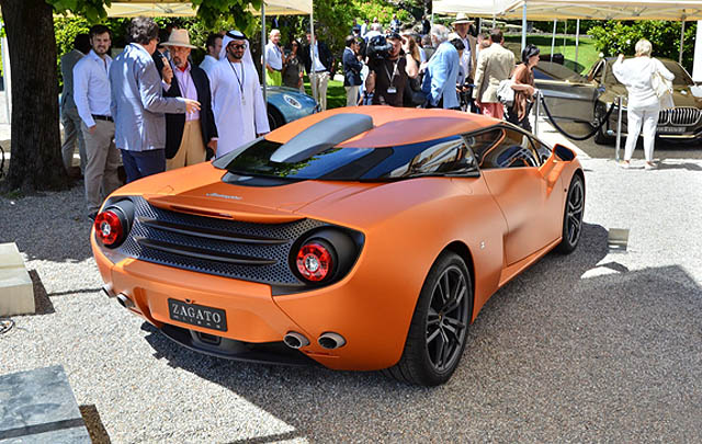 Lamborghini 5-95 Zagato Milano Hadir di Villa d’Este 2014  