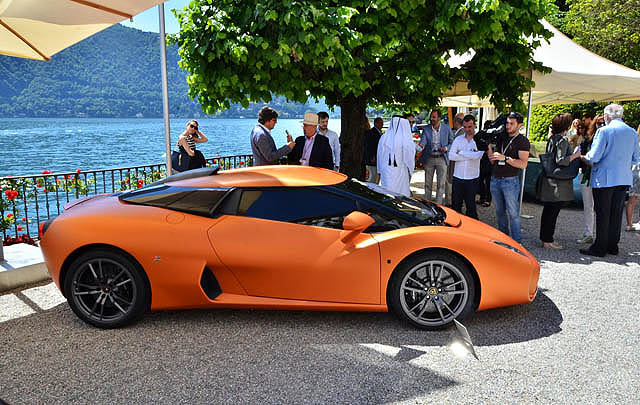 Lamborghini 5-95 Zagato Milano Hadir di Villa d’Este 2014  