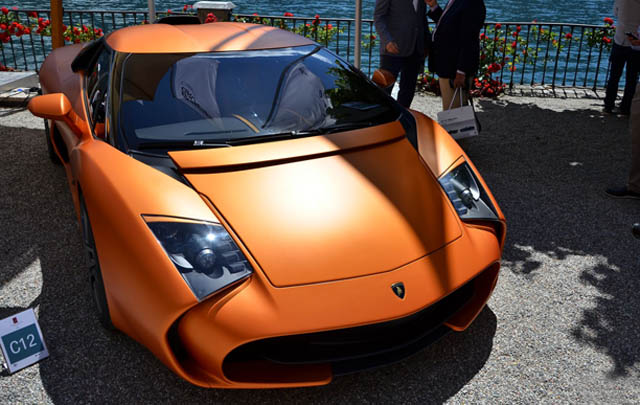 Lamborghini 5-95 Zagato Milano Hadir di Villa d’Este 2014  