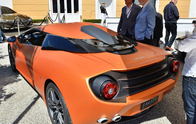 Lamborghini 5-95 Zagato Milano Hadir di Villa d’Este 2014  